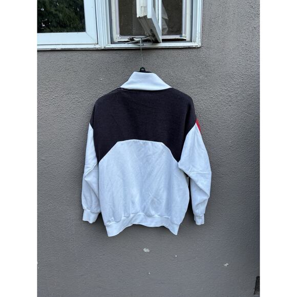 Vintage 90s New Balance Hong Kong Jacket 1/4 Zip Size XL White - Picture 14 of 16